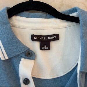 Michael Kors Blue Men's Shirt